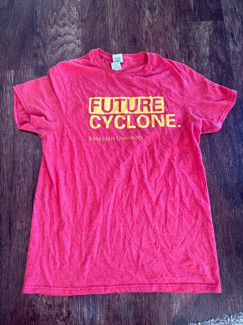 Iowa State Cyclones Red Future Cyclone Graphic T-Shirt Medium